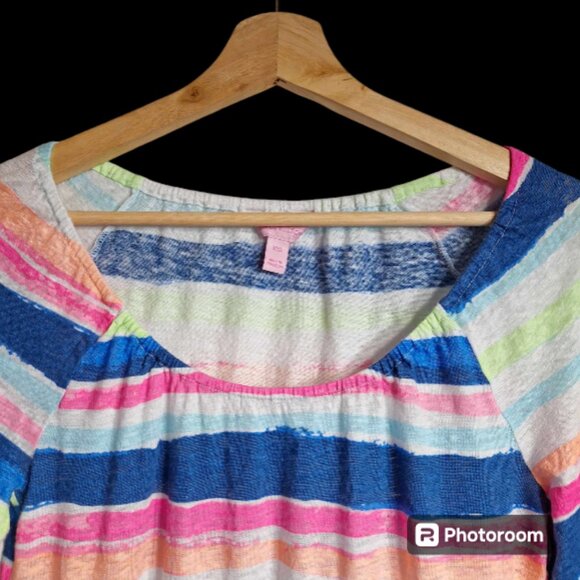 Lily Pulitzer Striped Getaway Swimsuit Cover Up Size XXS - Picture 6 of 13